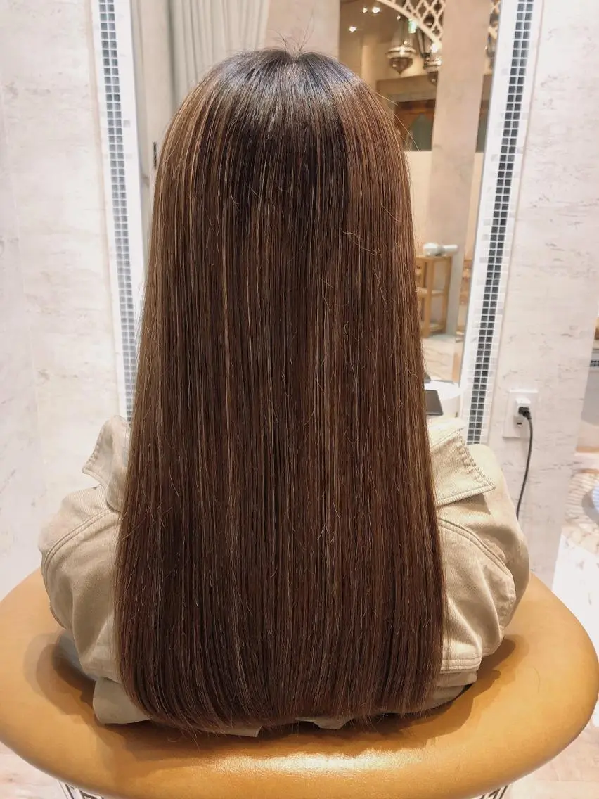 ミディアム トリートメント トリートメント 代表山口ひな 髪質改善のプロのヘアスタイル