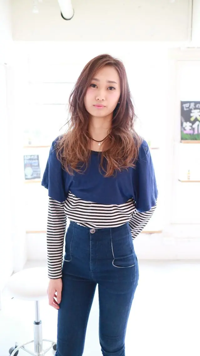 ショート ミディアム セミロング ロング カラー パーマ レイヤーカット ロング ひがし まさし JYUNESU副代表のヘアスタイル