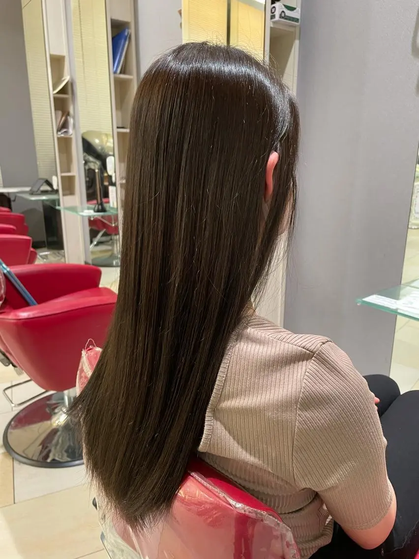 セミロング 兼元 優也のヘアスタイル