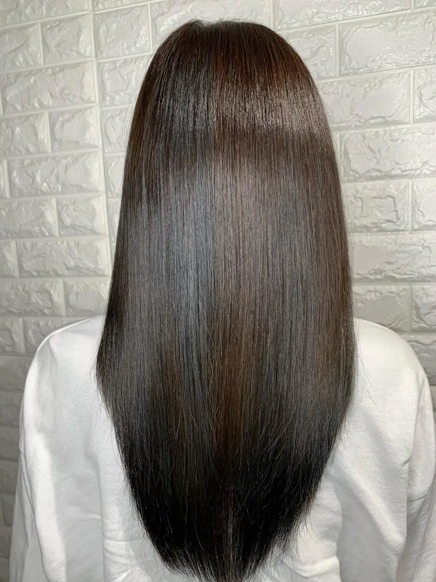 セミロング カラー ヘアアレンジ アクアカラー 髪質改善 縮毛矯正 トリートメント カット トリートメント ヘッドスパ Lee東三国 店長 谷辻誠志のヘアスタイル