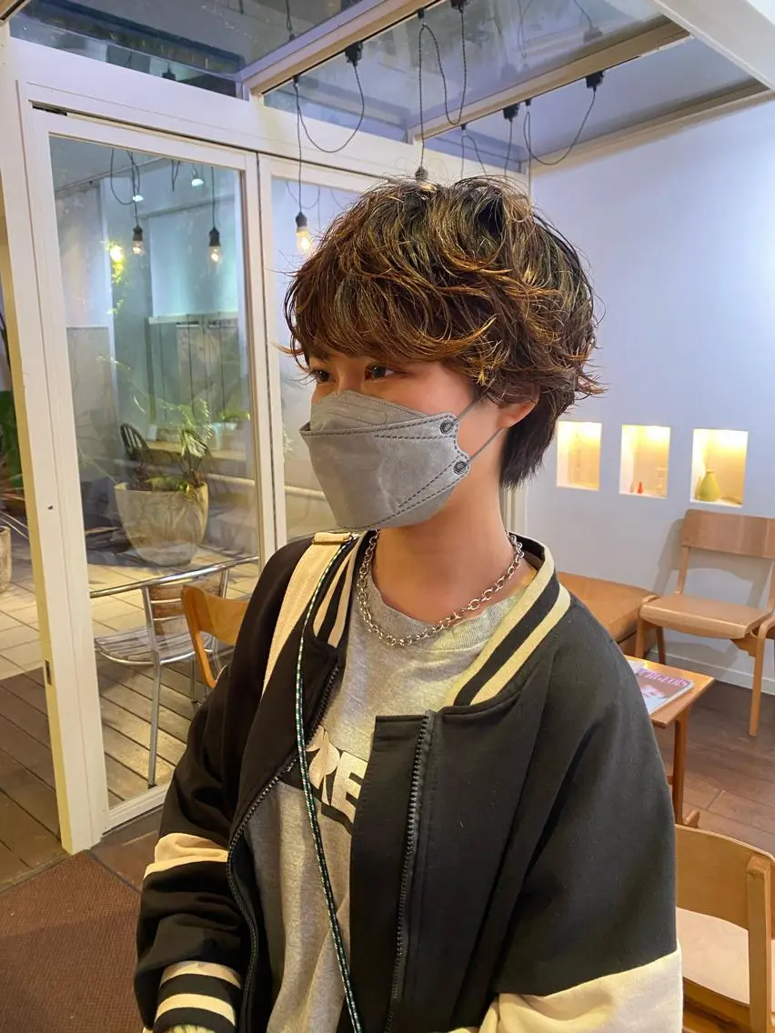 ショート カット パーマ パーマ/ 🌿nanakoのヘアスタイル