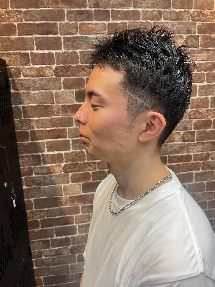 ショート カラー パーマ ヘアアレンジ メンズ キッズ ネイル マツエク・マツパ アイブロウ メンズブリーチ メンズハイライト メンズインナーカラー メンズ韓国風 ブリーチ 久木原 ゆりのヘアスタイル