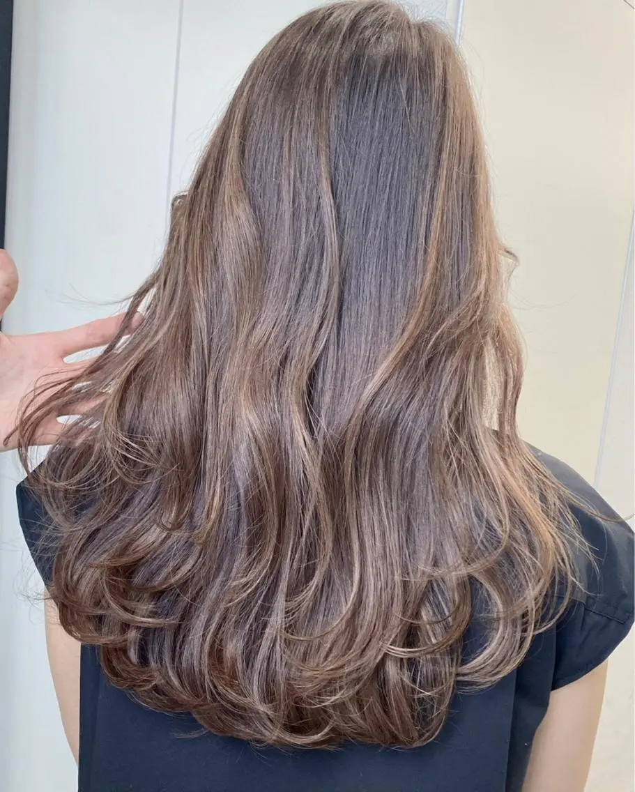 セミロング カラー ヘアカラー トリートメント ✨髪質改善✨ kazuyaのヘアスタイル
