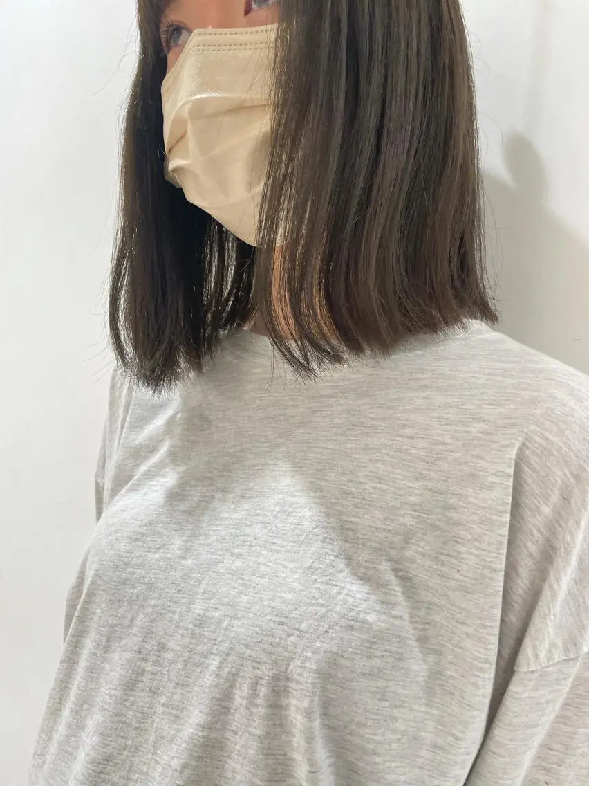 ミディアム momoka ［pejite]のヘアスタイル