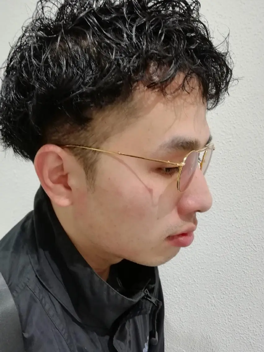 メンズ パーマ Ash 店長 木村 和人のヘアスタイル