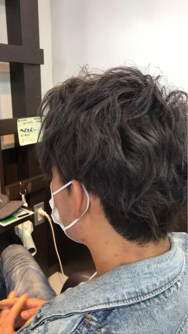 ショート カラー メンズ ✨髪質改善&ボブ✨ 近藤 凌のヘアスタイル