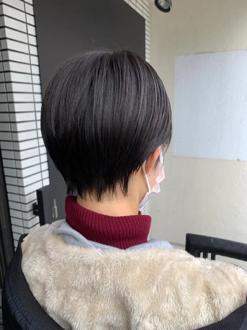 ショート enx天王町店 伊藤 愛央のヘアスタイル