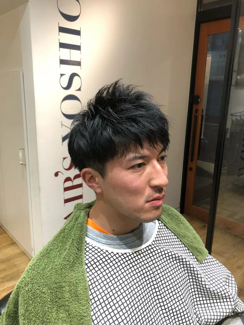 ショート メンズ メンズパーマ 堤　生智のヘアスタイル