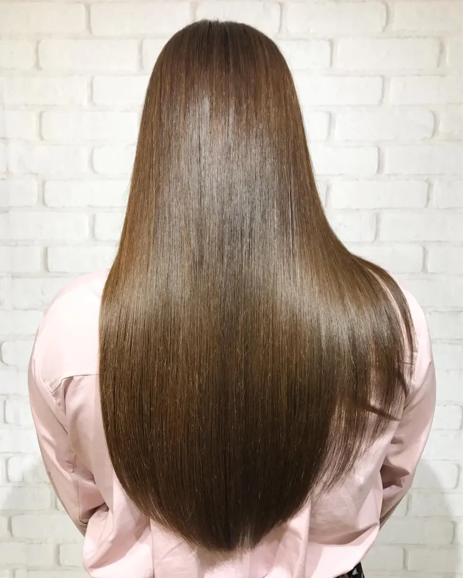ロング ハイライト エクステ(レミー毛) NINEのヘアスタイル
