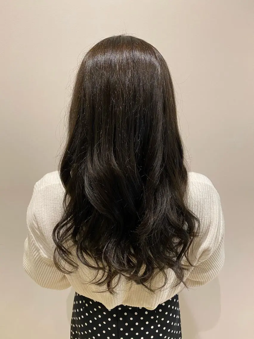 ロング カラー アッシュ 艶髪🌿美髪 大塚礼乃【西荻窪】のヘアスタイル