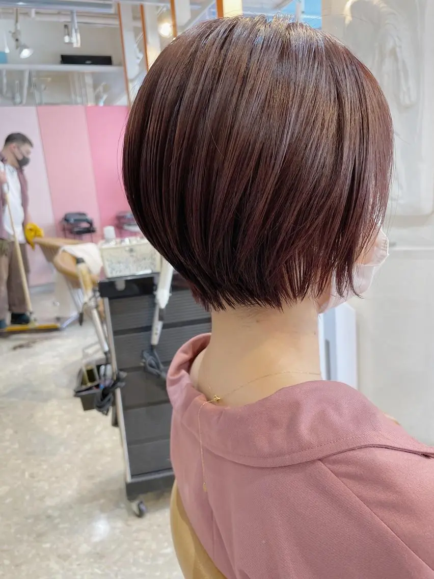 ショート カラー ショートボブ ボブ ショートヘア 瀬川 雄太のヘアスタイル