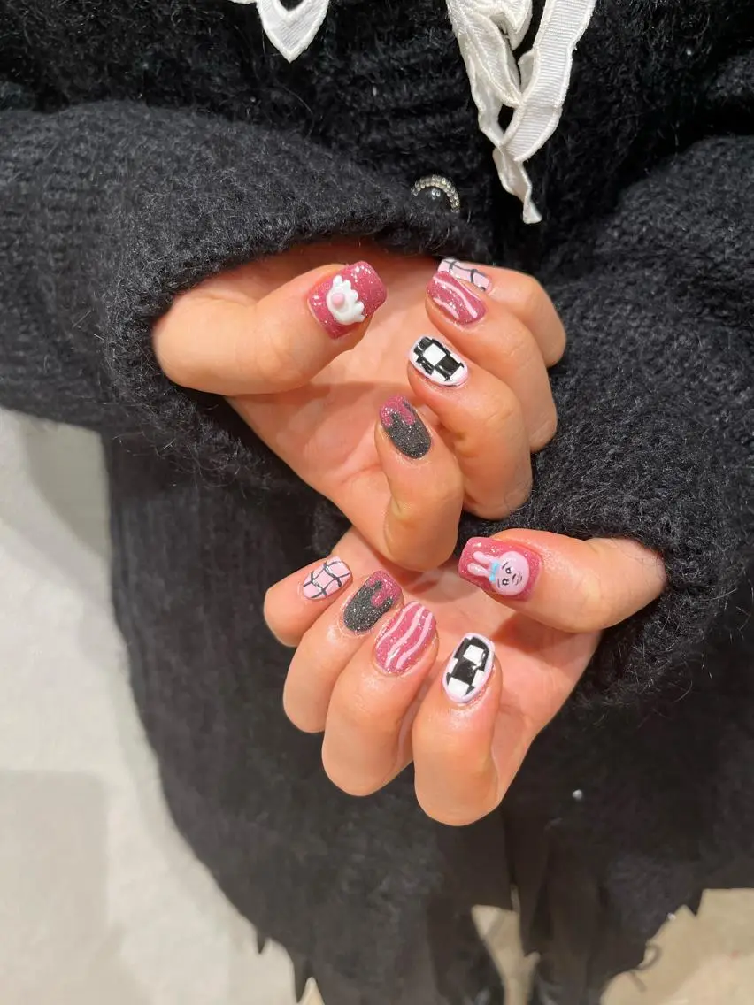 ネイル niconail 🧣ayu 📍烏山のネイルデザイン