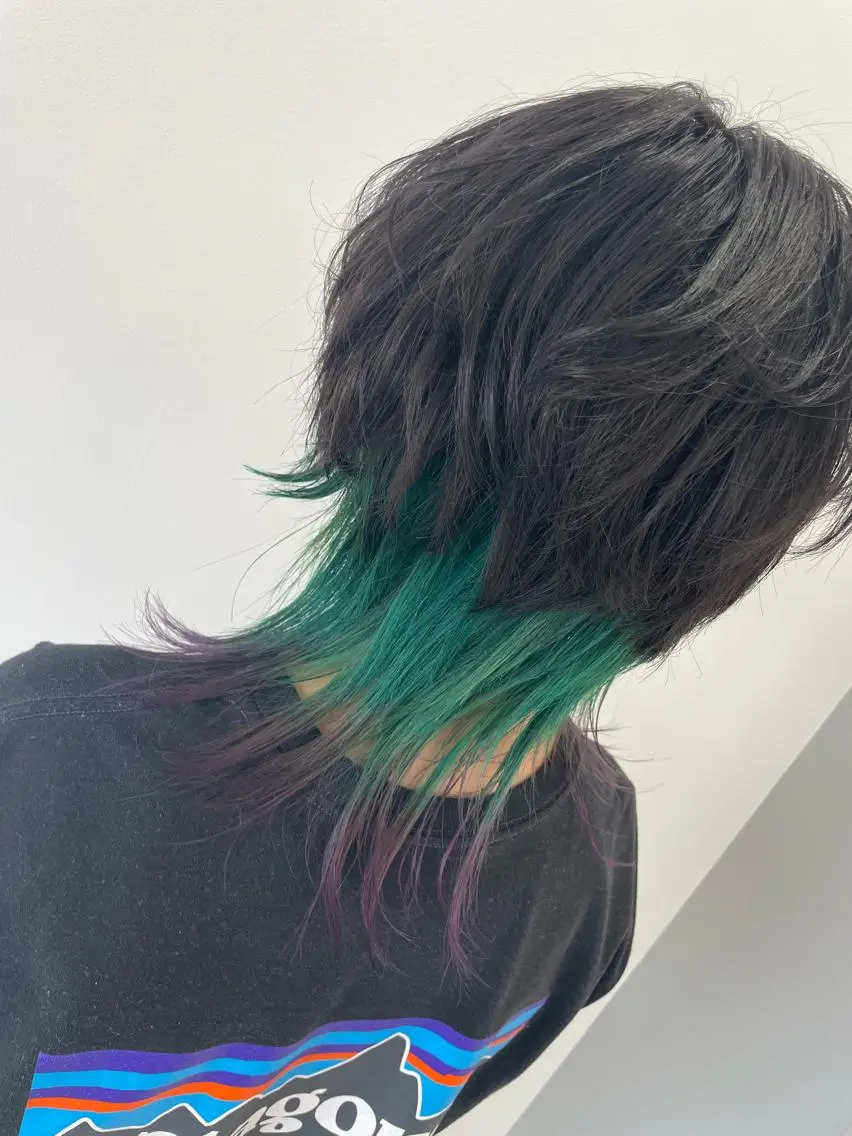 セミロング ヘアカラー トリートメント 難しい髪質の縮毛矯正 高岡/射水/髪質改善のヘアスタイル
