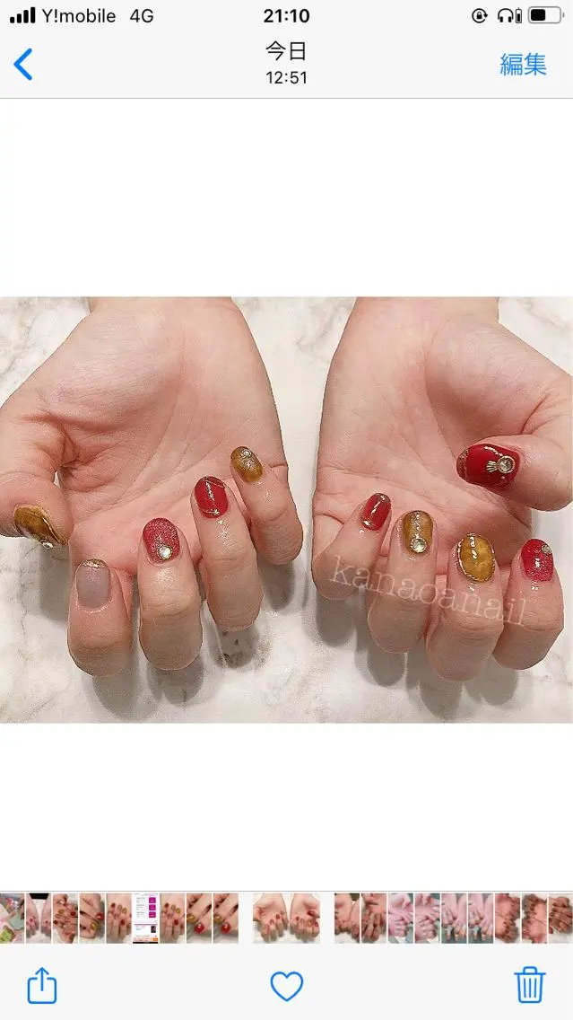 ネイル 地爪育成💅 kanaoanailのネイルデザイン