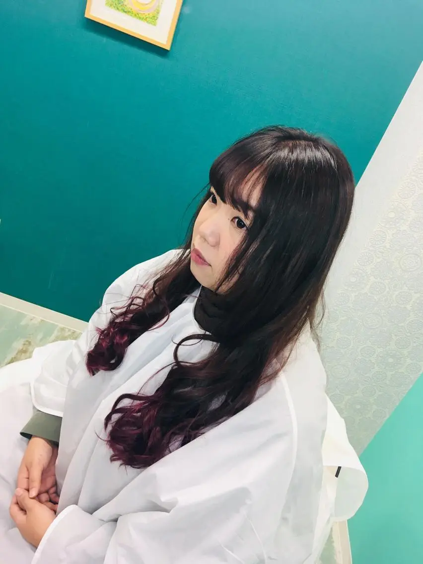 ロング 縮毛矯正 山本 雷のヘアスタイル