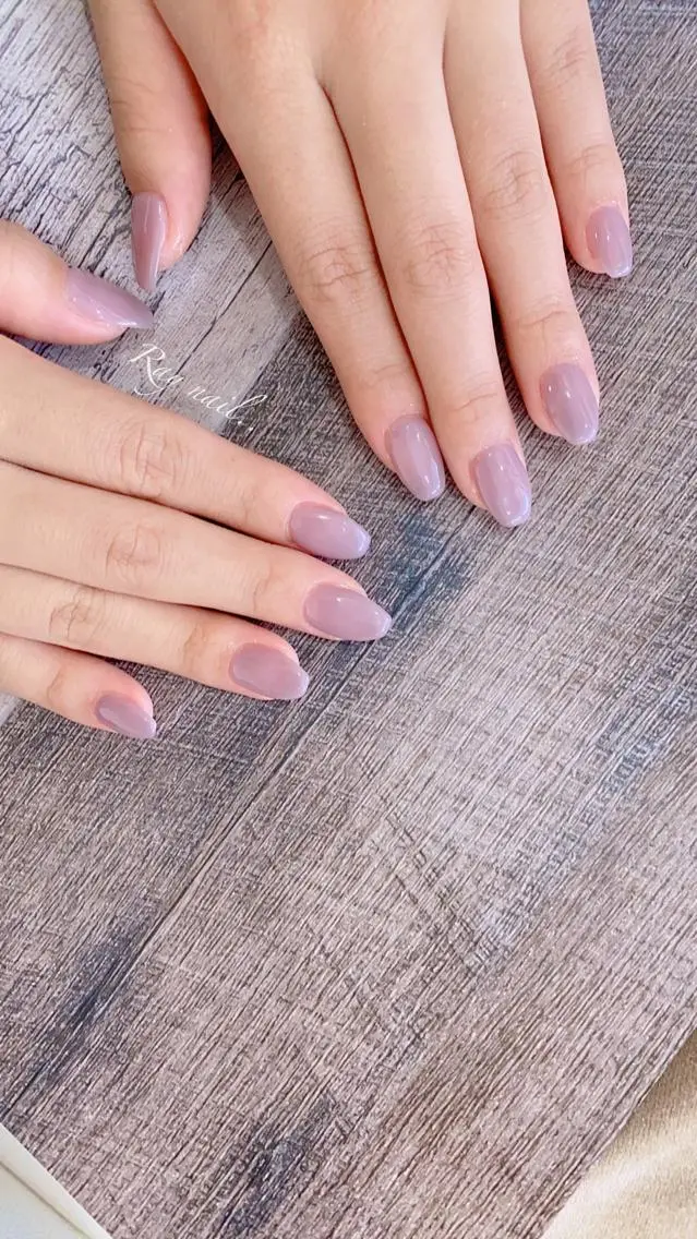 ネイル パープル nailsalon ∞ ﾐｶﾅﾙ ∞のネイルデザイン
