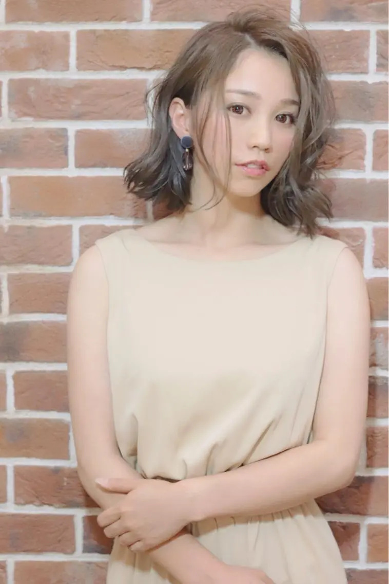 ミディアム カラー パーマ 🤲ヘッドスパ🤲 たにぐちあつし🤲のヘアスタイル