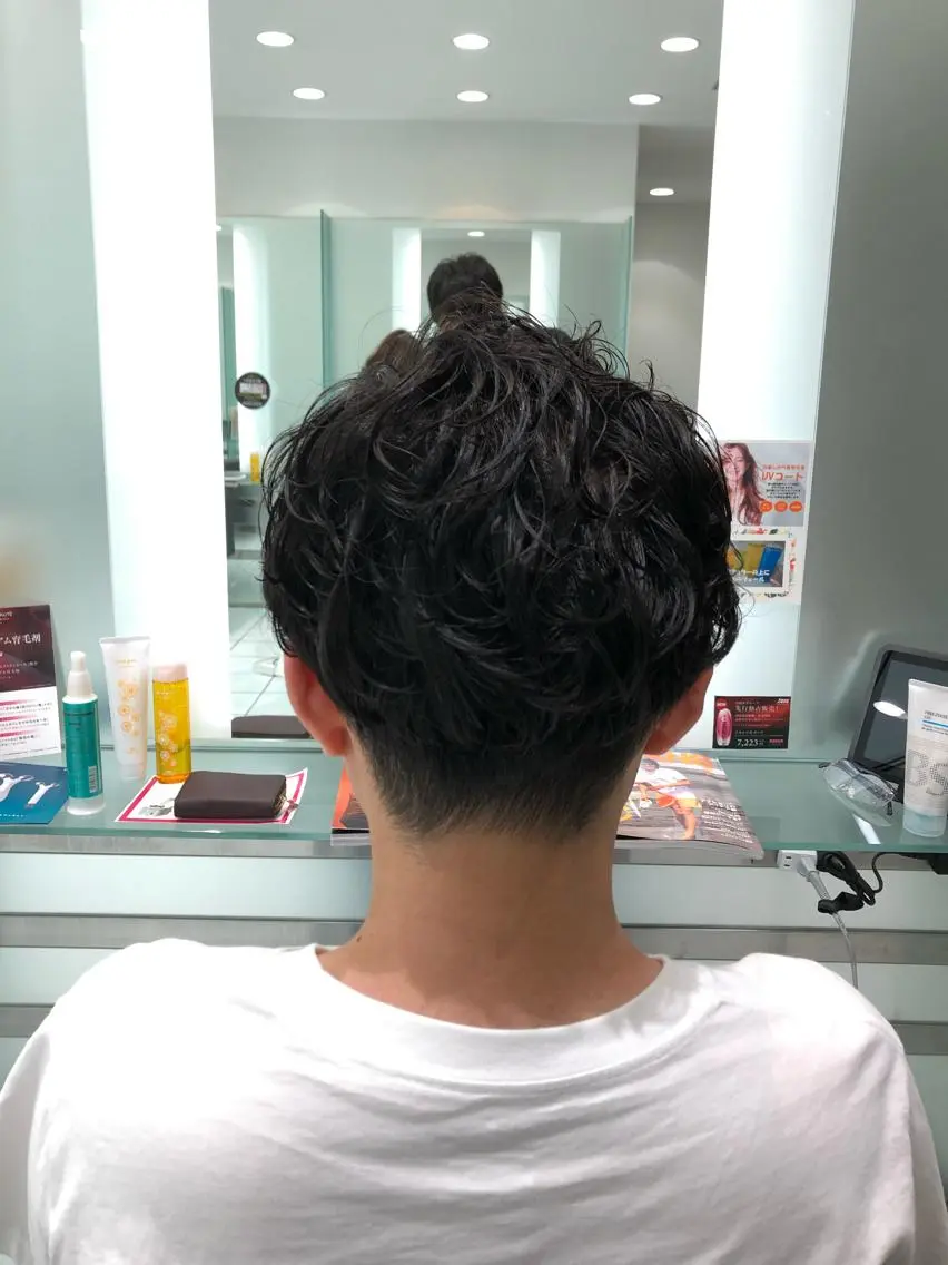 ショート メンズ メンズパーマ HACHI stylistのヘアスタイル