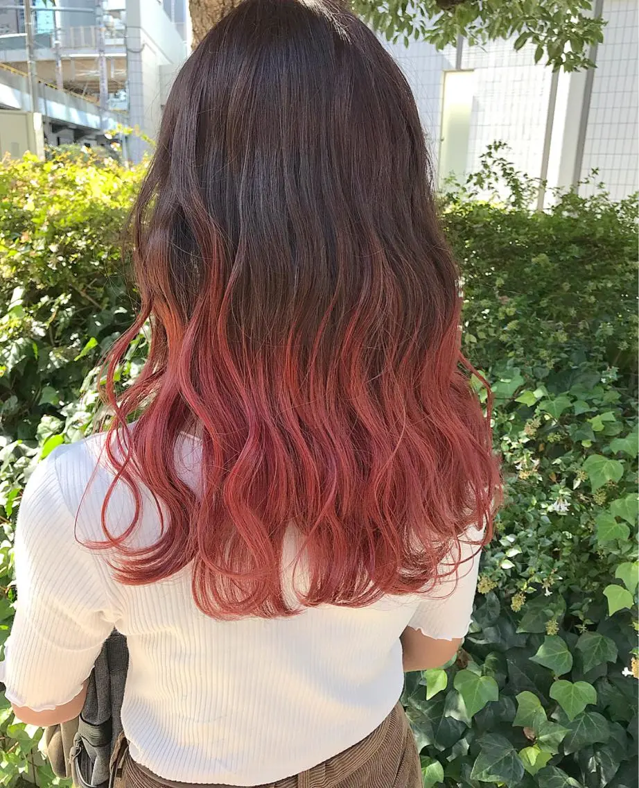 ロング カラー 🧡色落ちまで2度 楽しめる🧡ヨシキのヘアスタイル