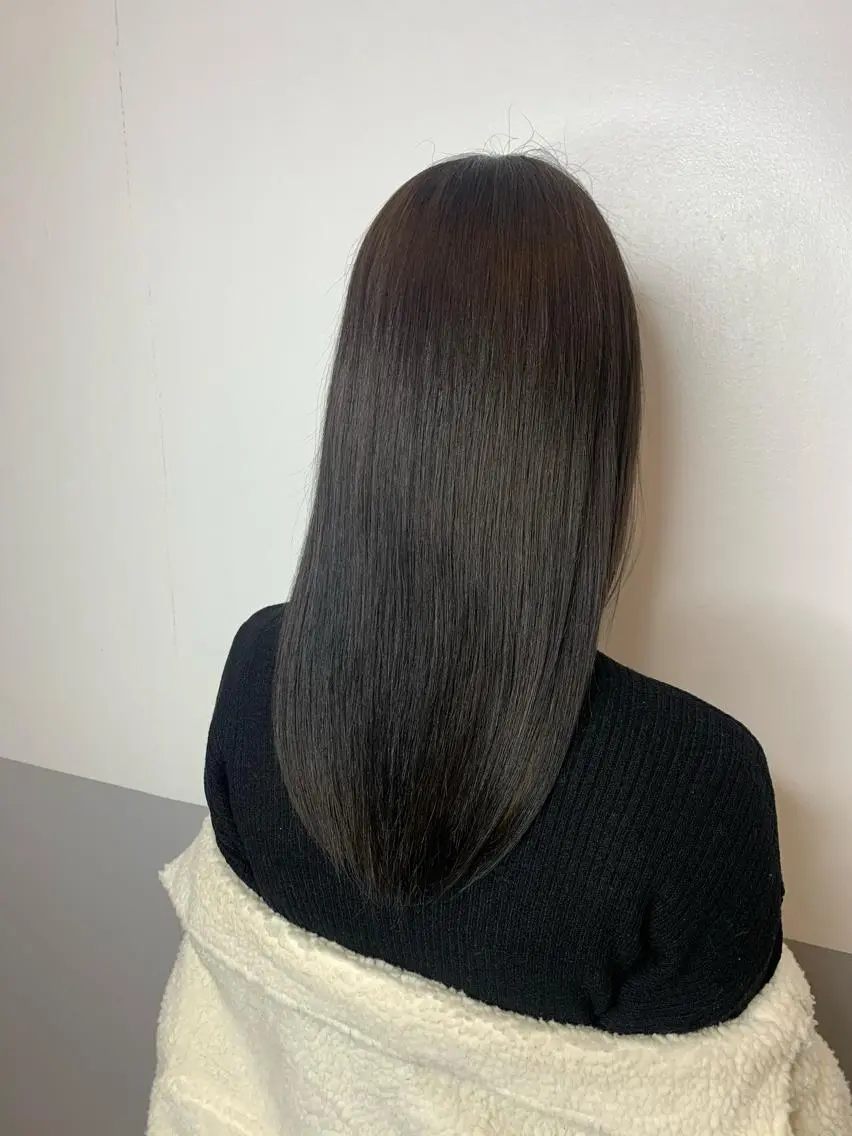 ミディアム ミディアムパーマ トリートメント トップ スタイリストのヘアスタイル