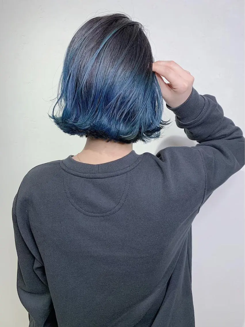 ミディアム FUKUNAGA YUのヘアスタイル