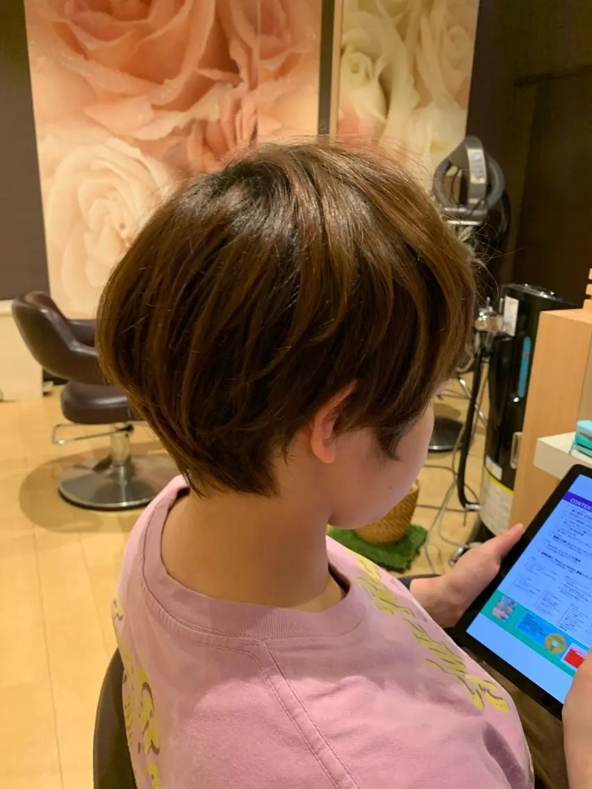 ショート ショートヘア カット ショート NAOKIのヘアスタイル