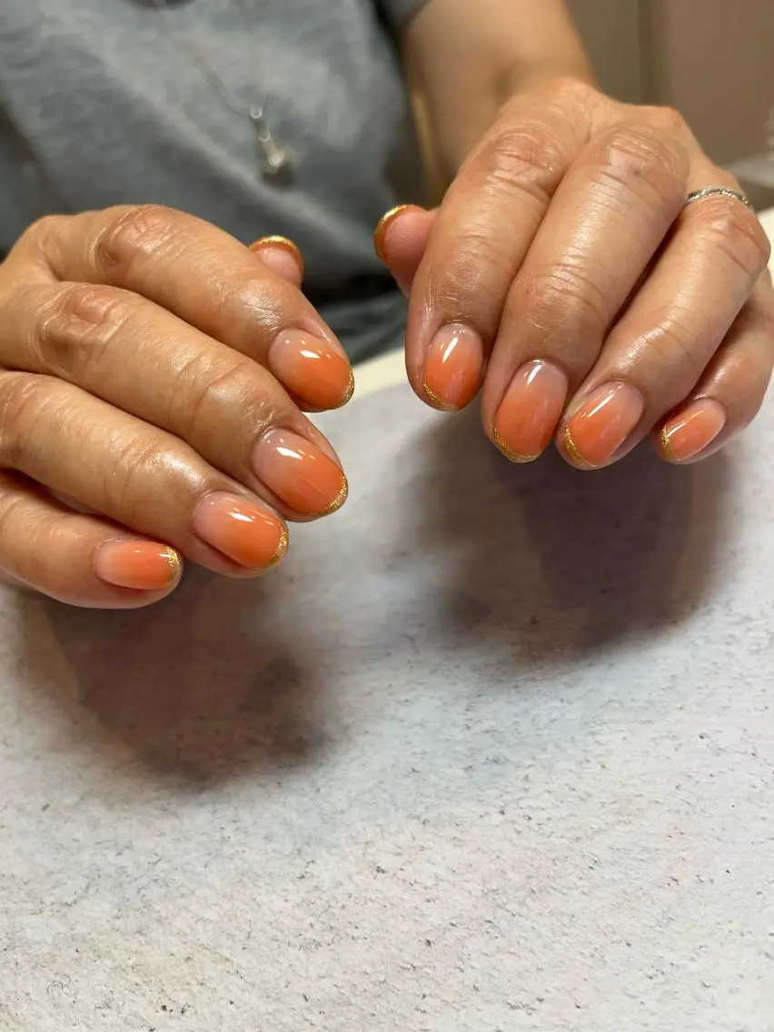 ネイル ラメ(グリッター) ハンドネイル 【LINON】 airiのネイルデザイン