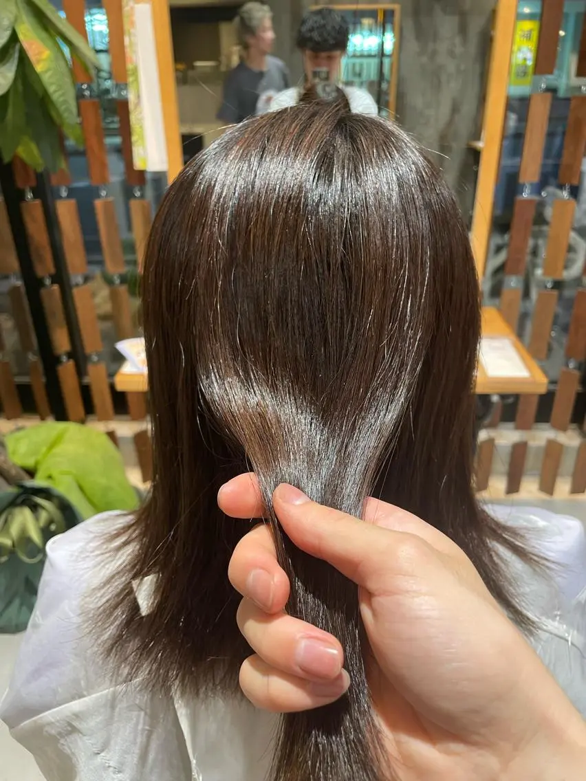 セミロング 三好 祐希 #似合わせ#髪質改善のヘアスタイル