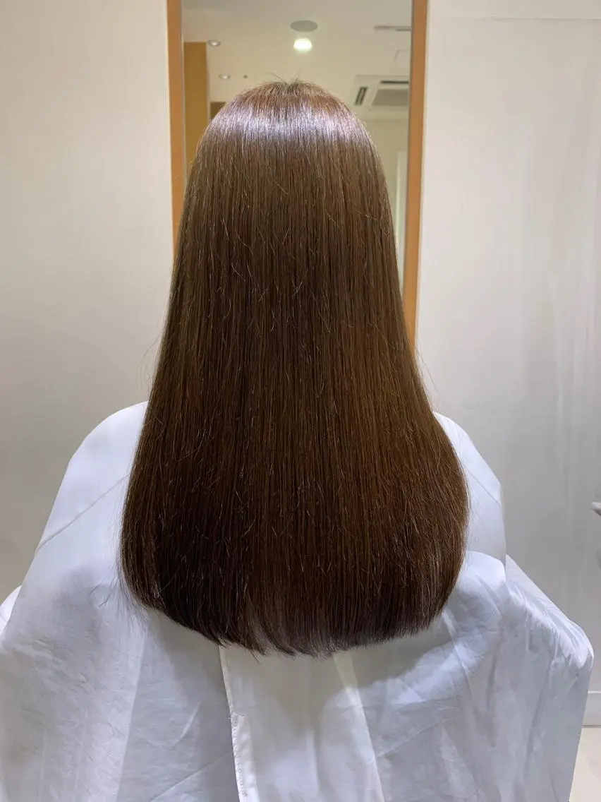 ロング ロング ARMONY秋山輝也 コテ巻き風パーマ特化のヘアスタイル