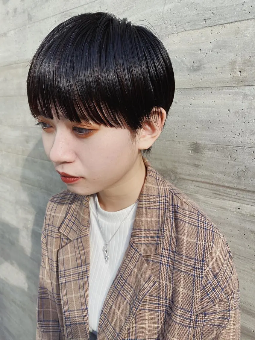 ショート ハンサムショート ショートヘア 坂口 拓魅のヘアスタイル