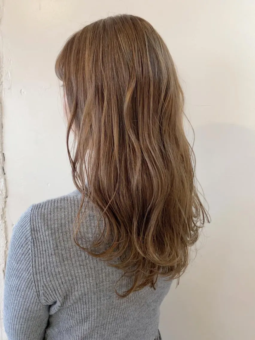 ロング カラー stylist🎨 aye牧野莉香のヘアスタイル