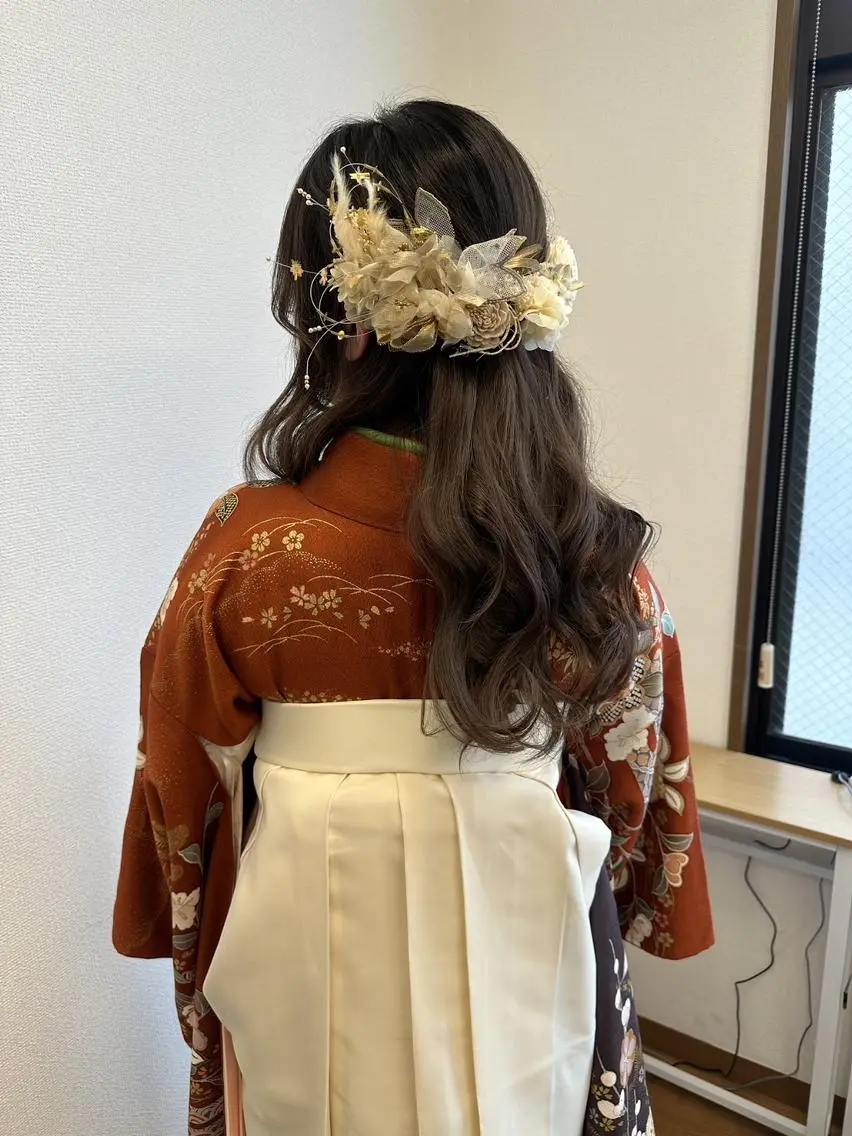 ヘアアレンジ ヘアセット天神駅直結 jrメンバーJUNのヘアスタイル