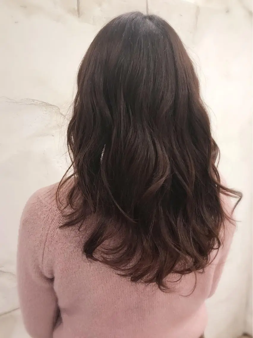 ロング Mer 山崎 えりかのヘアスタイル