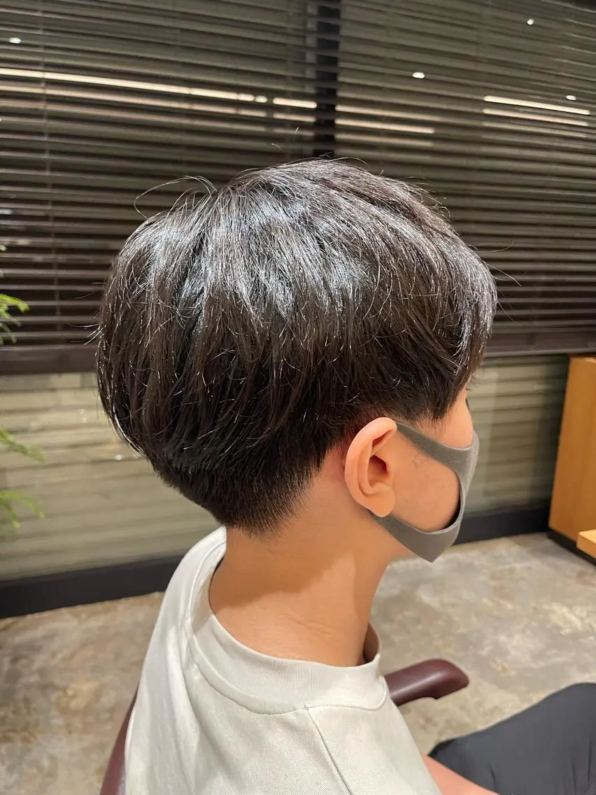 メンズ 林下 優花のヘアスタイル