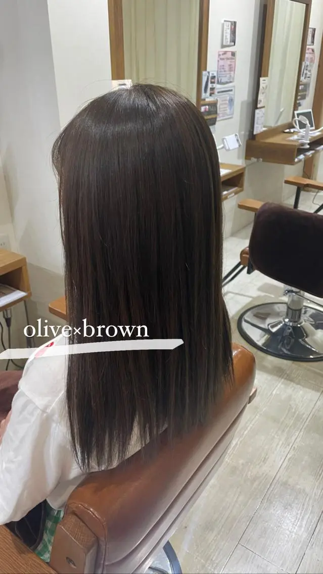 ロング カラー ブリーチ ブリーチなしカラー 堀口 鈴花のヘアスタイル