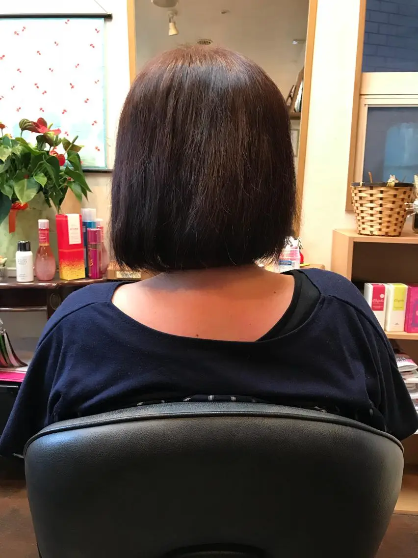 ショート ボブ ヘアカラー S AIRIのヘアスタイル