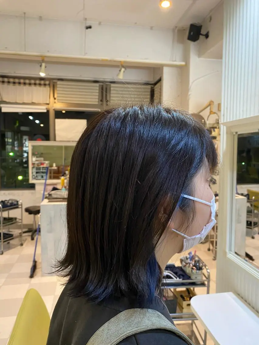 ミディアム 黒川 奨のヘアスタイル