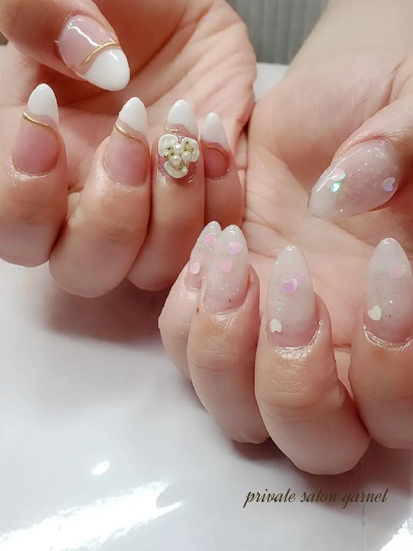 ネイル ガーリー Garnet nailのネイルデザイン