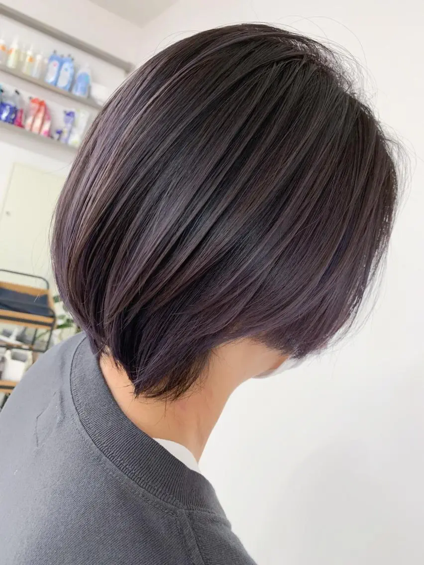ショート ヘアカラー トリートメント 🥇近藤 恭輔🥇 Recharme新保のヘアスタイル