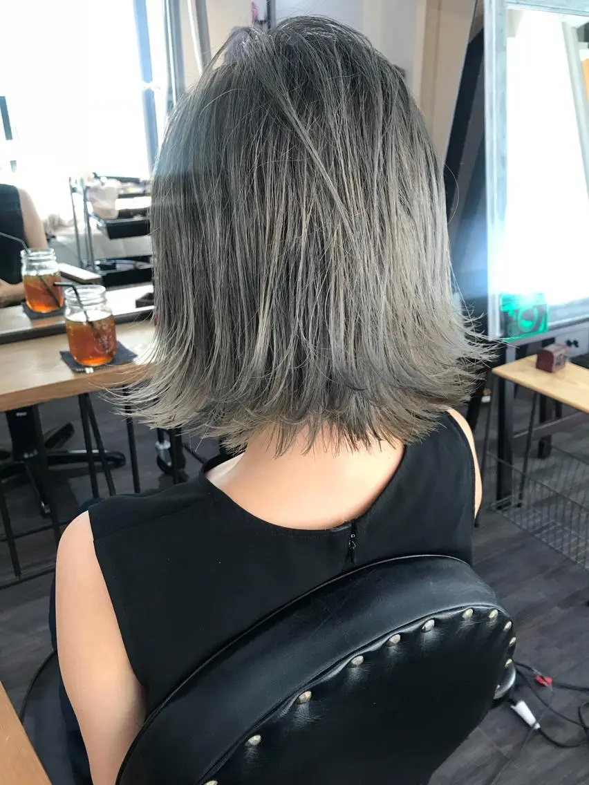 ミディアム 家田 竜のヘアスタイル