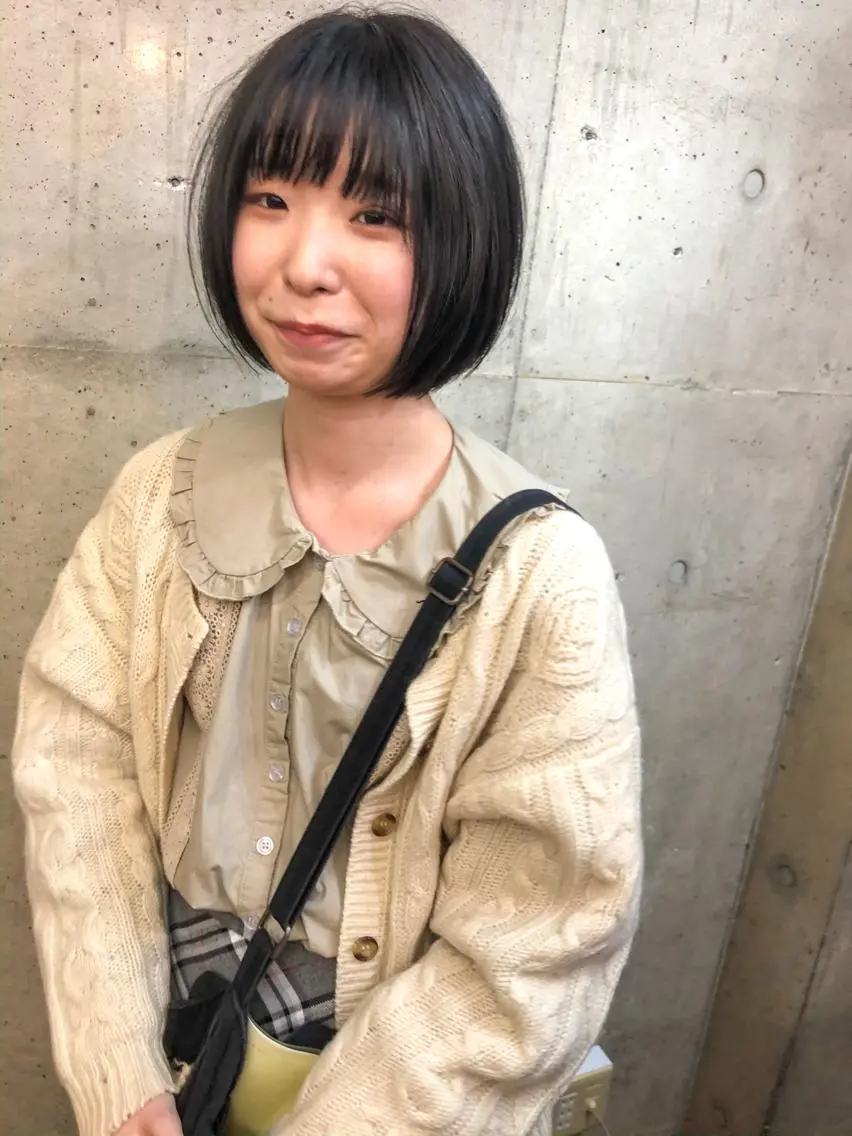 ショート カラー アッシュ ダークアッシュ ボブ カット ヘアカラー トリートメント ヘアセット センスをお届けします 大谷将生infpのヘアスタイル