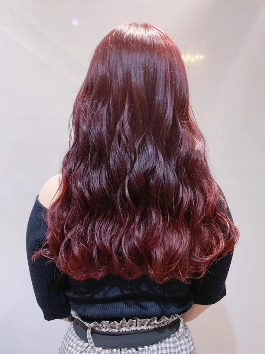 ロング カラー ヘアアレンジ 柔らか垢抜けｶﾗｰと ｶｯﾄ🫧ASUKAのヘアスタイル