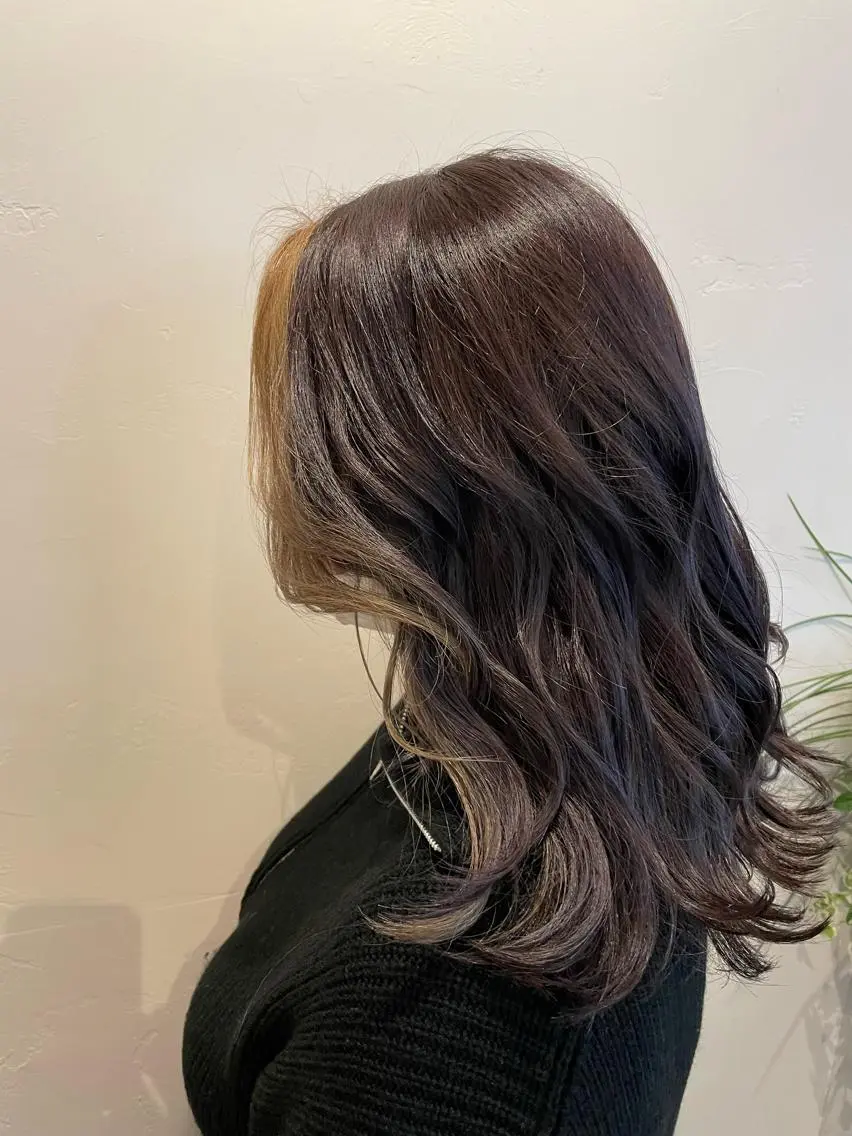 ロング カラー カット ヘアカラー トリートメント AKALA HAIR 西宮店 Juriのヘアスタイル