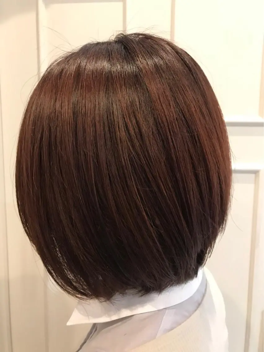 ショート カラー レッドカラー 🫟Blanco🫟 Color&Careのヘアスタイル