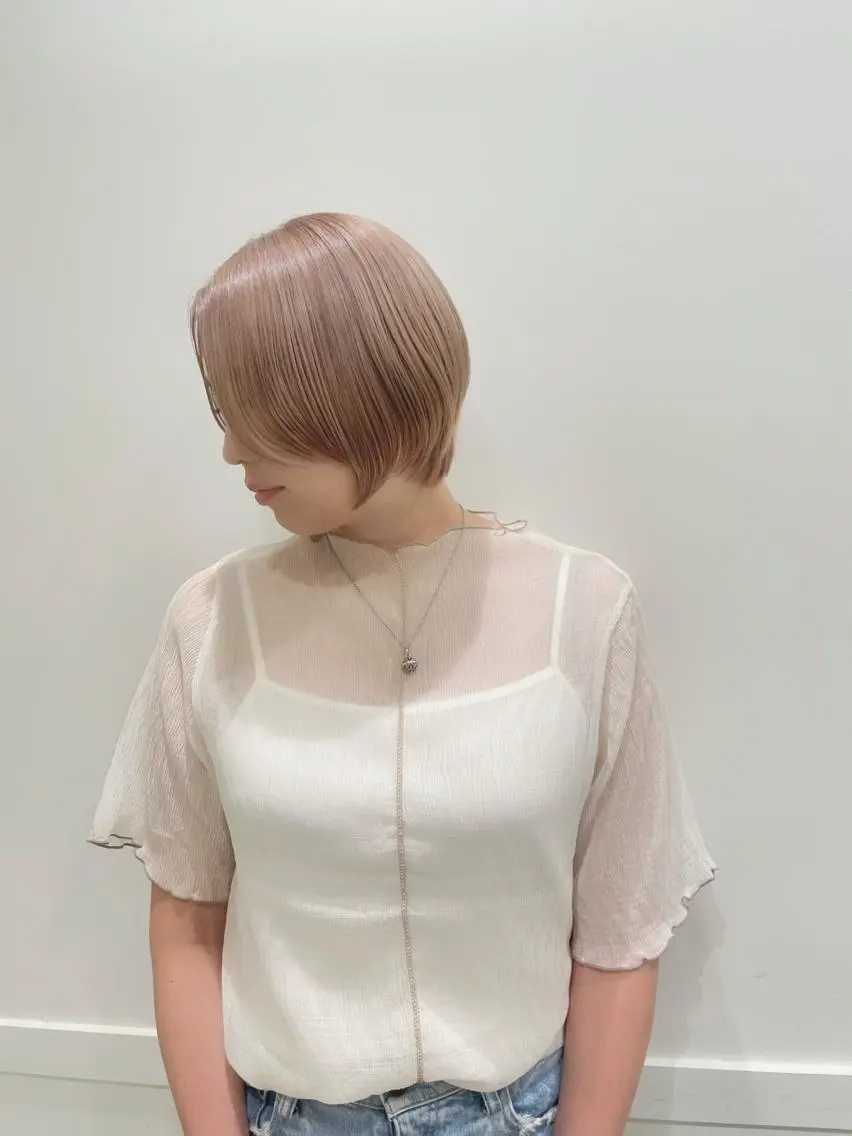ショート カラー カット ヘアカラー トリートメント ヘアセット メンズ特化 パーマ/オザワのヘアスタイル