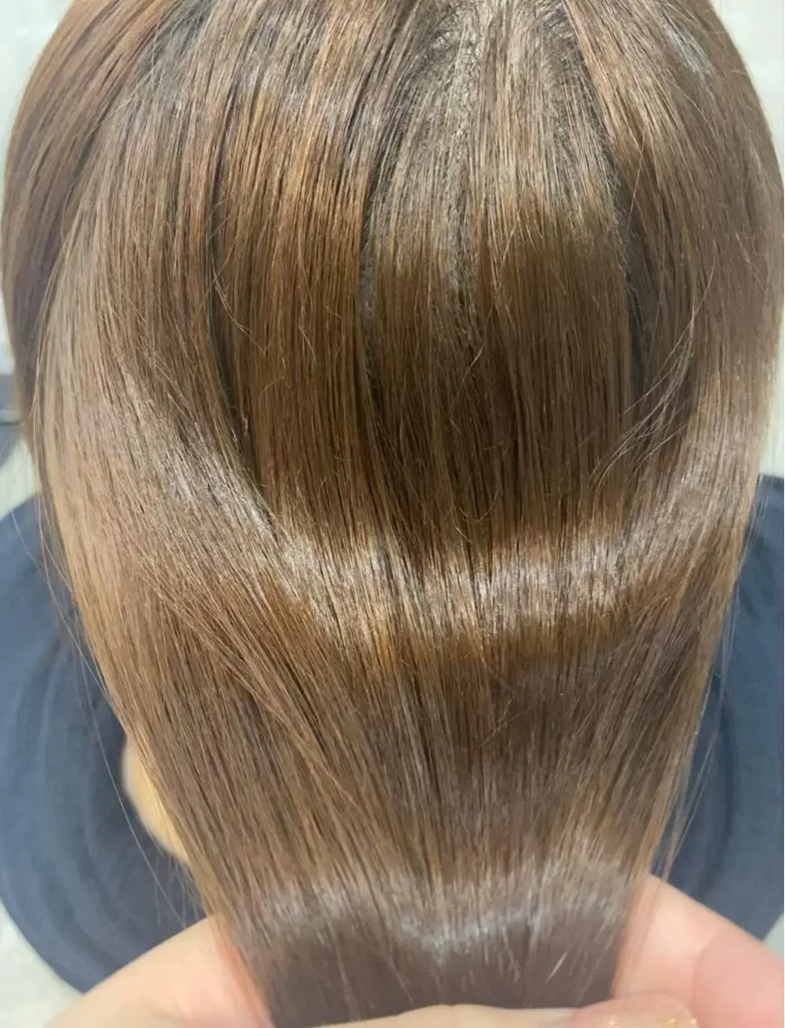 ショート カット 縮毛矯正 トリートメント 谷川 李奈のヘアスタイル
