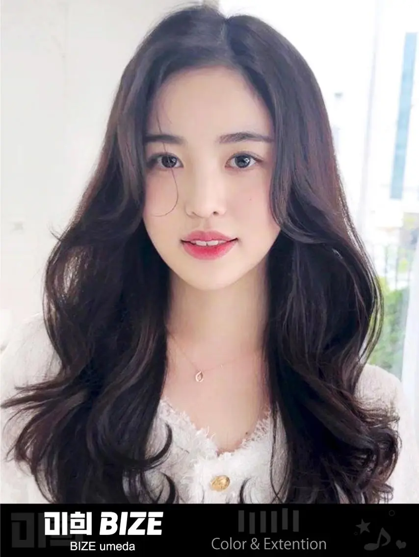 ロング シールエクステ エクステ 韓国風ヘア 韓国特化🇰🇷 エクステのヘアスタイル