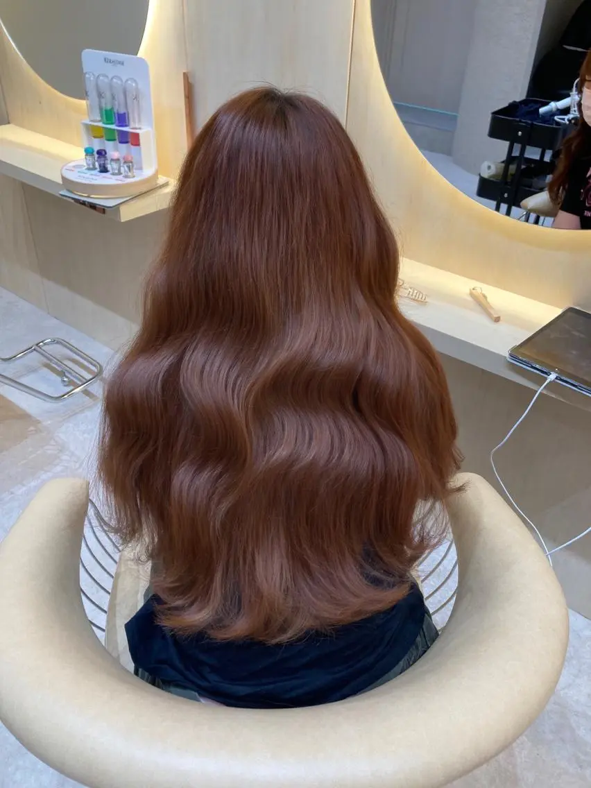 ロング カット ヘアカラー トリートメント 🩵縮毛矯正・ボブ 岩原朋也🩵のヘアスタイル