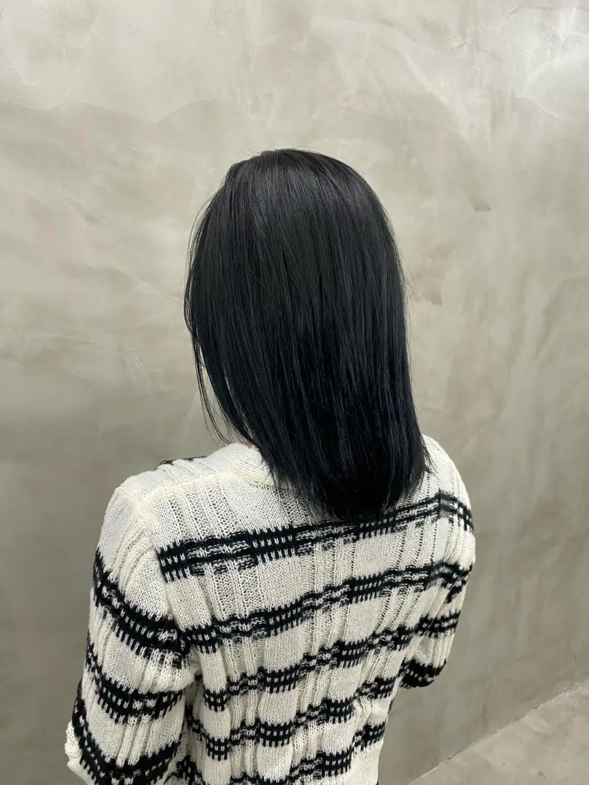 ミディアム カラー ブリーチ 無料カットモデル募集 🌱ひょうがのヘアスタイル