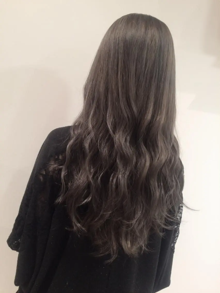 ショート ミディアム セミロング ロング カラー パーマ ヘアアレンジ 韓国♡ハイライト ♡YURIのヘアスタイル